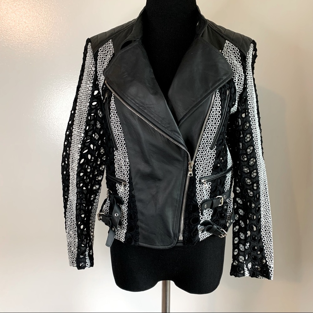 Yigal Azrouel Leather Jacker